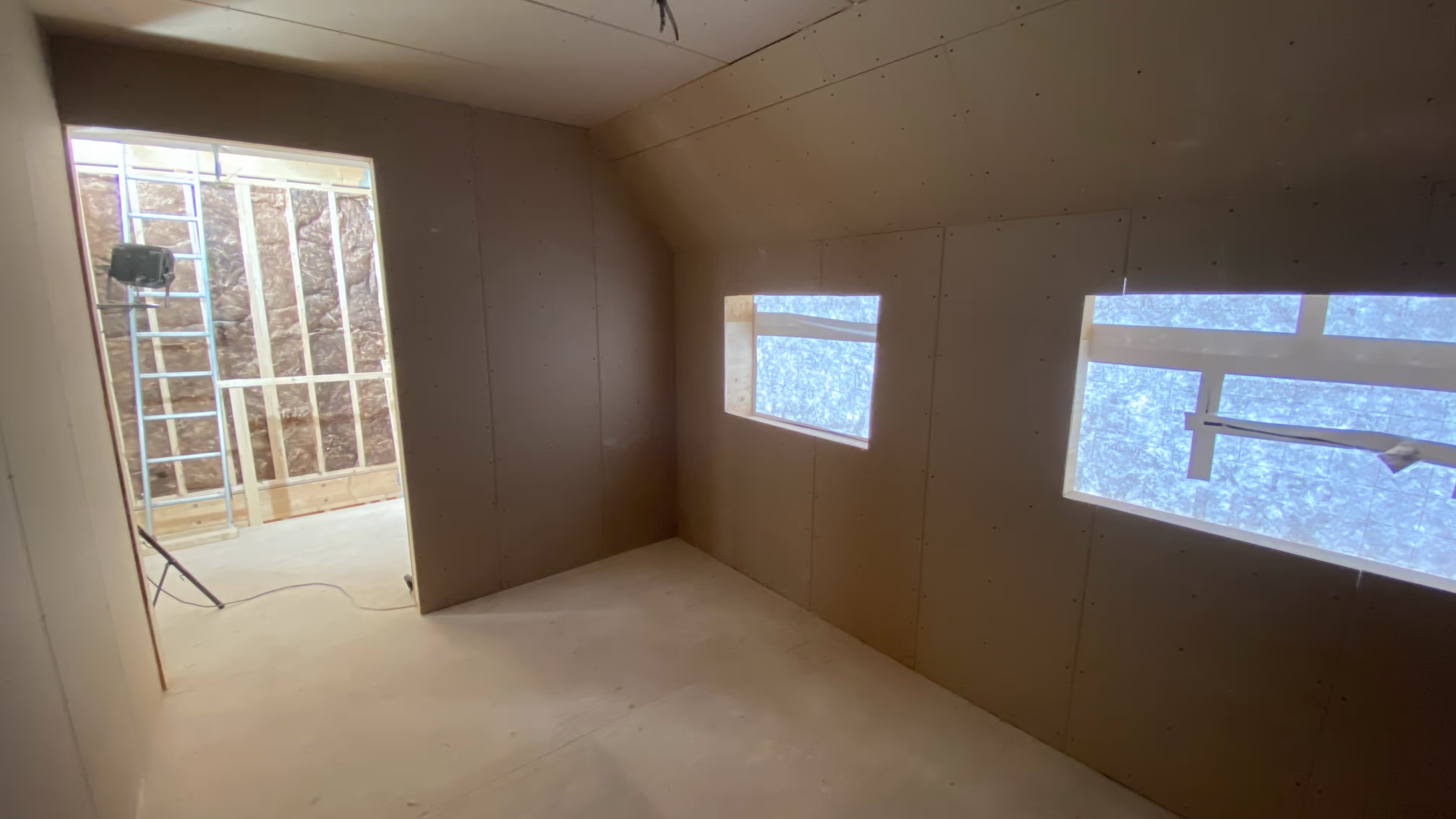 Een woning waarin geklust wordt